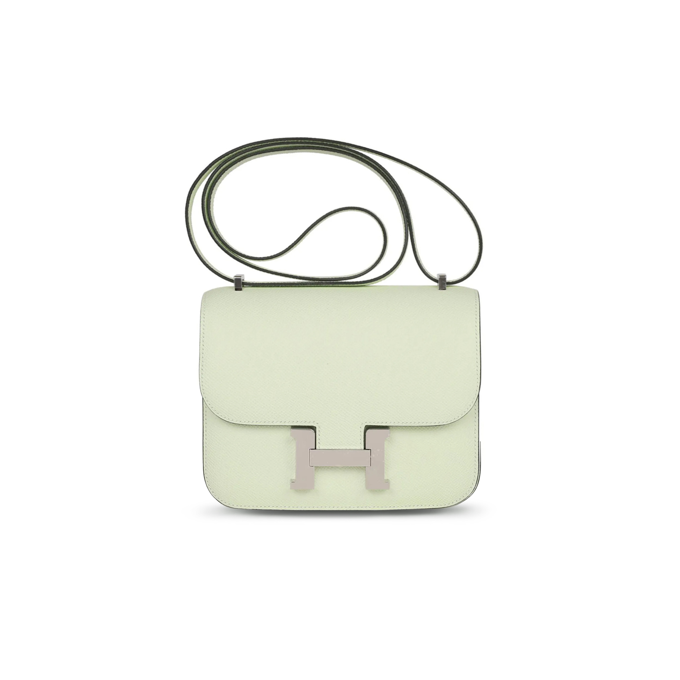 HERMES MASTER CONSTANCE 18 EPSOM 0S VERT FIZZ H083905CK0S(19*15*4cm)